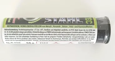 power stahl knetmasse 50g